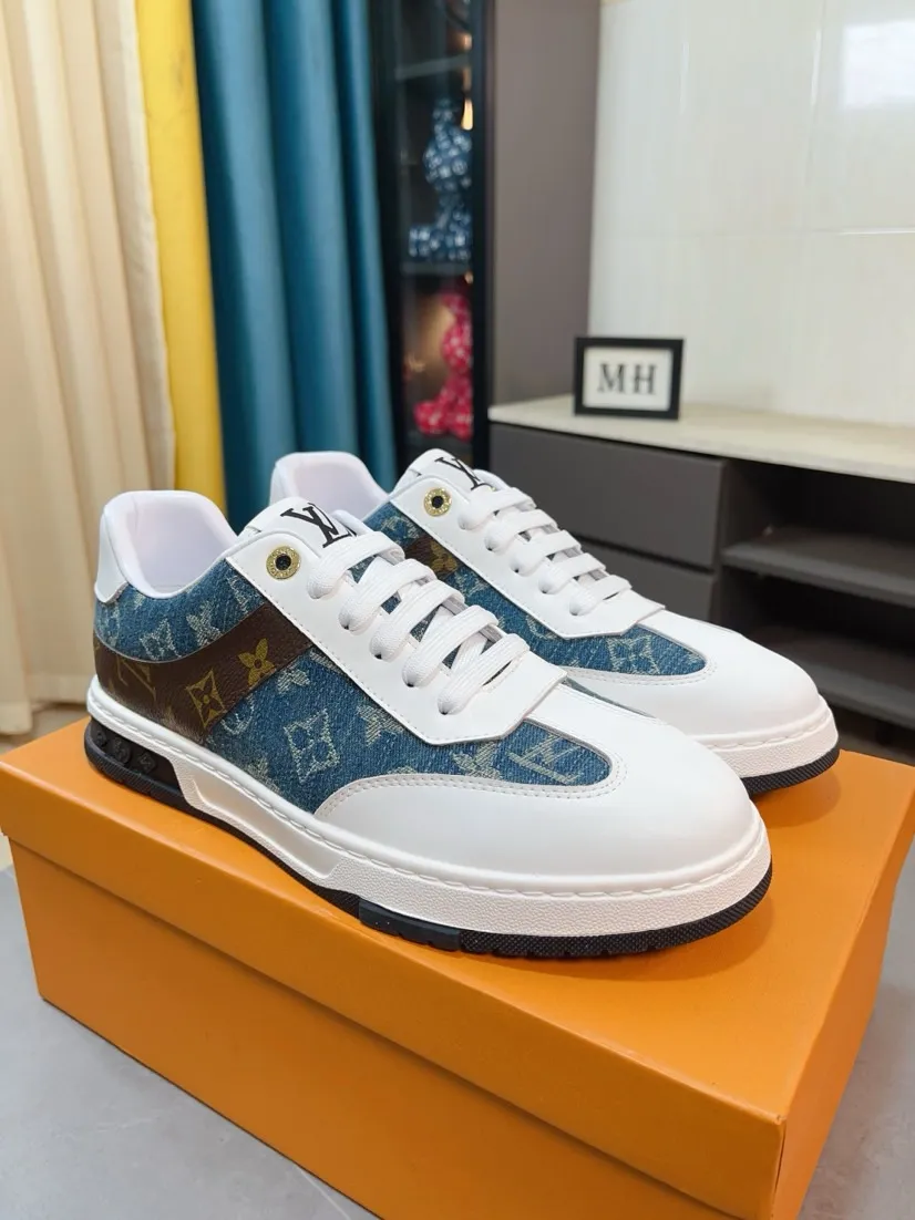 Men's shoes💰400🌹🌹[LV]🌹High-end men's shoes brand: Official website 1:1 Latest masterpiece: The upper is made of Italian imported first-layer cowhide with special materials➕Full genuine leather lining🔥, making walking more convenient and comfortable! Exclusive new style, stunning work [color]! Create a fashionable personality to set off your uniqueness! A must-have for trendy men! Classic🔥Number: 38-44